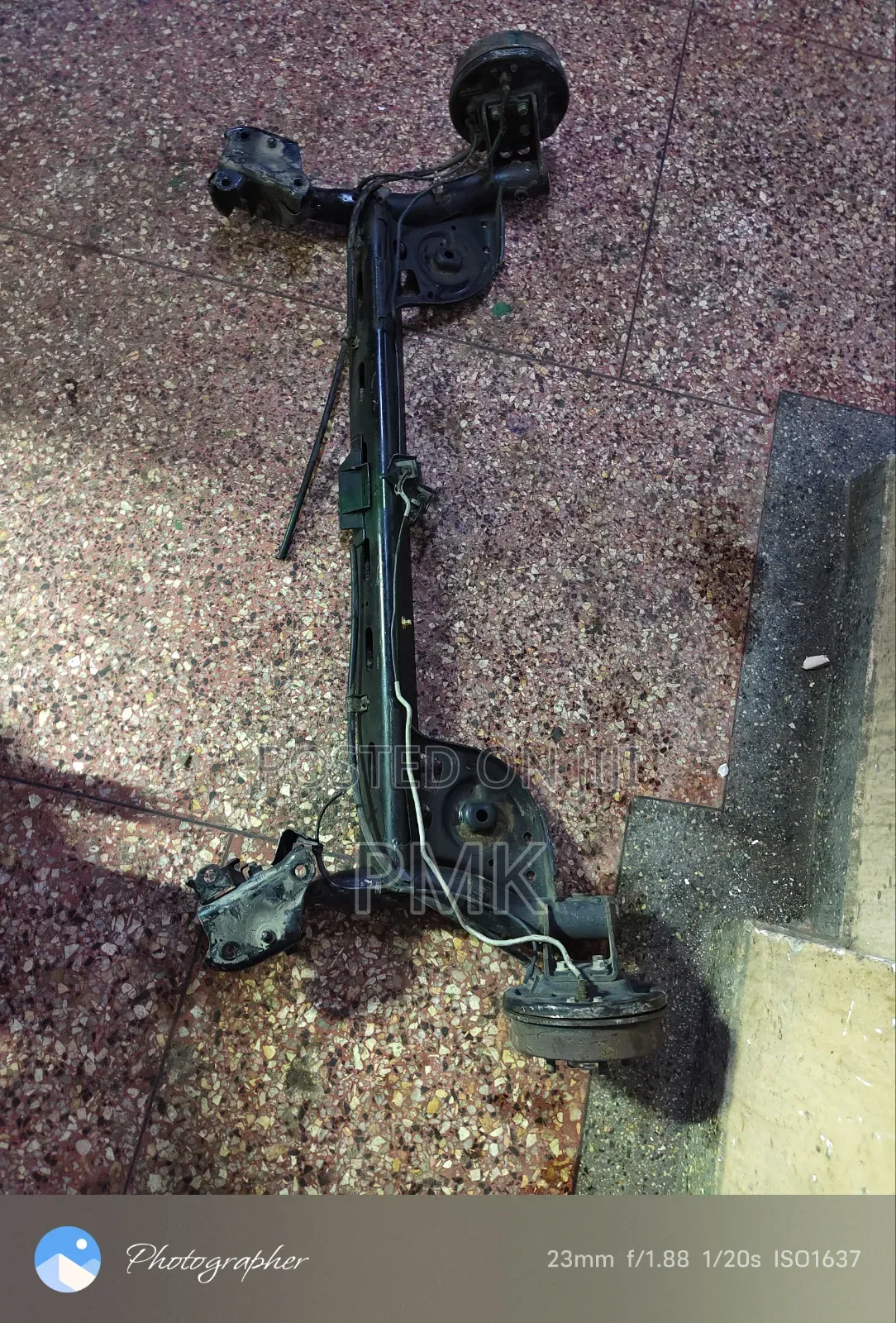 Nissan March Rear Beam