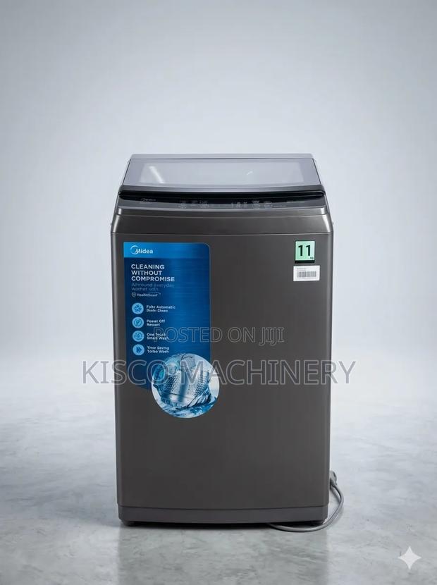 Midea 11kg Fully Automatic Top Load Washing Machine - Dark Grey
