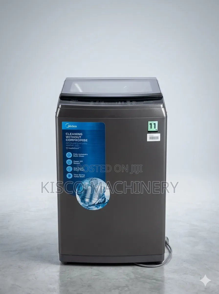 Midea 11kg Fully Automatic Top Load Washing Machine - Dark Grey