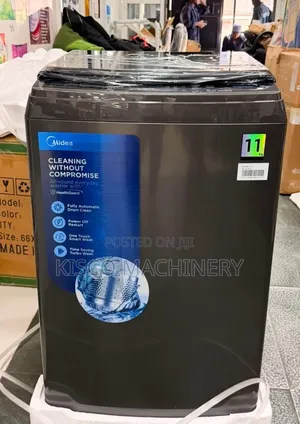 Midea 11kg Fully Automatic Top Load Washing Machine - Dark Grey