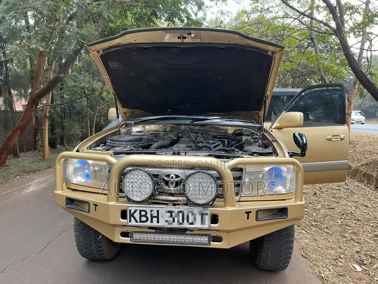 Toyota Land Cruiser 2003 Gold