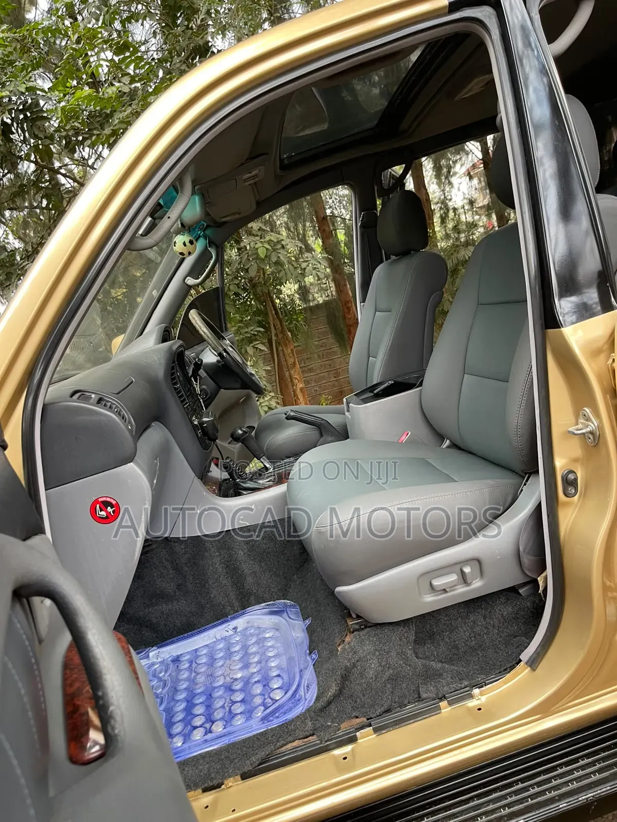 Toyota Land Cruiser 2003 Gold