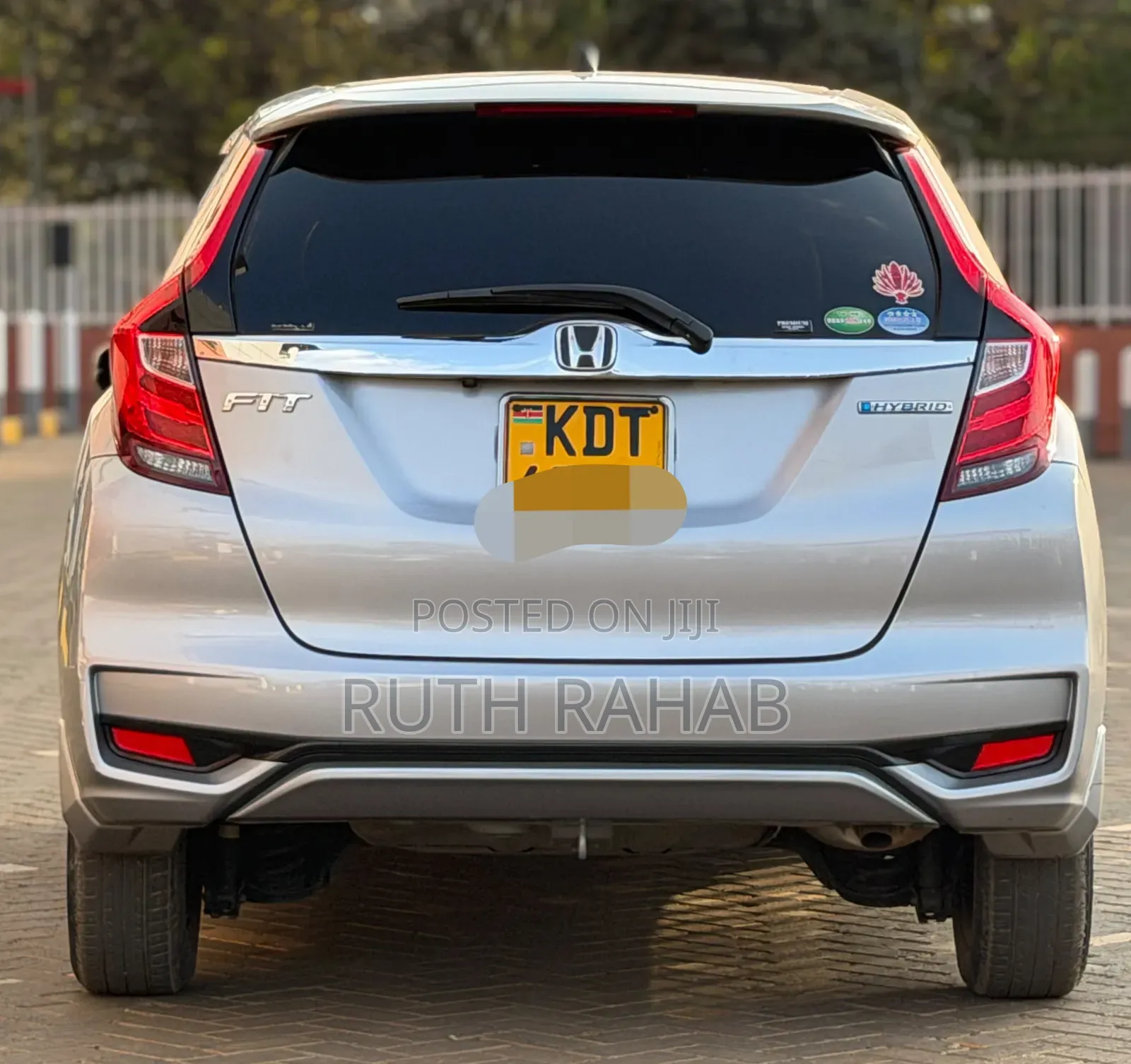 Honda Fit 2018 Silver