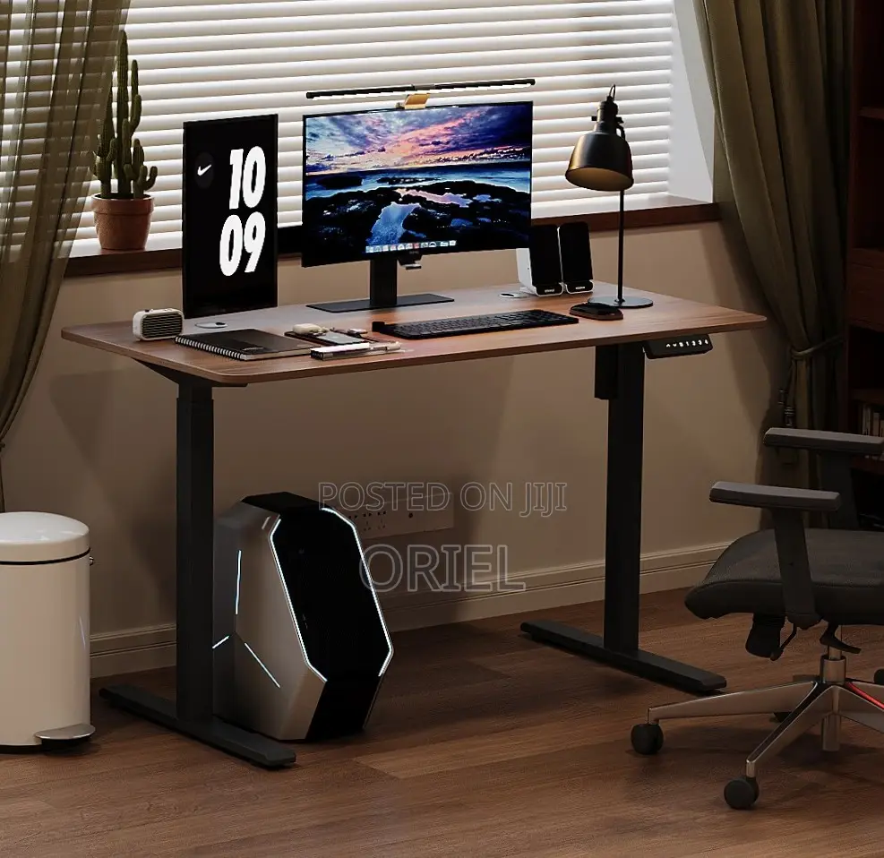 Office Desk : Electric Sit Stand 120CM Computer Desk