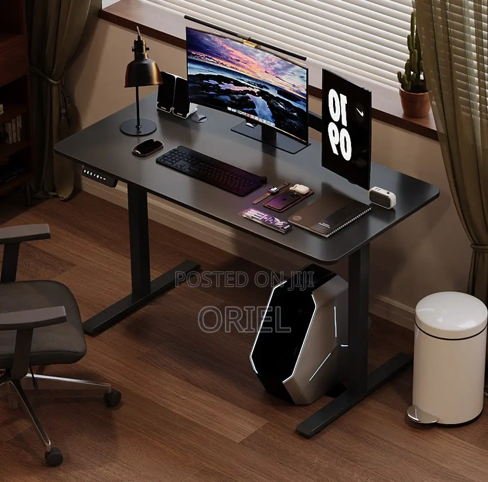 Office Desk : Electric Sit Stand 120CM Computer Desk
