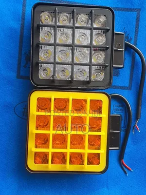 48W Square LED Driving Lights | Off Road Auxiliary Work Lamps