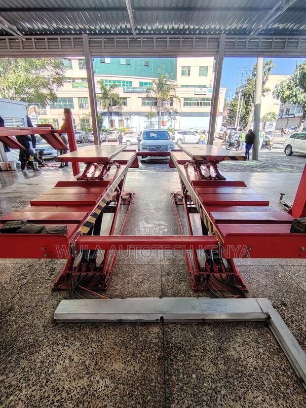 Excellent Working Height and Access Big Scissor Carlift Machine Wula