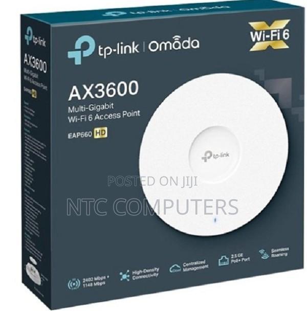 TP-Link EAP660 HD AX3600 Ceiling Mount Dual-Band Wifi 6 Accesspoint