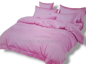 6 PCS High Quality Stripped Duvet Cover