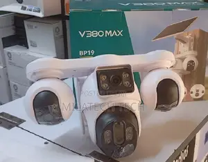 4G 4-Lens Solar Camera With Night Day Vision