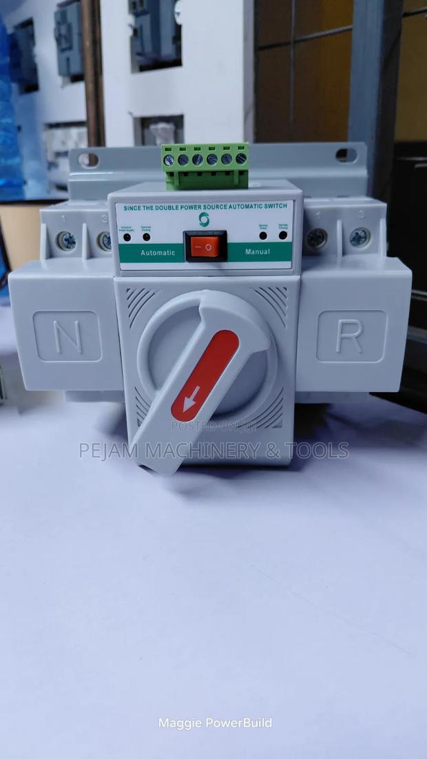 63A Dual Power Automatic Transfer Switch (ATS)