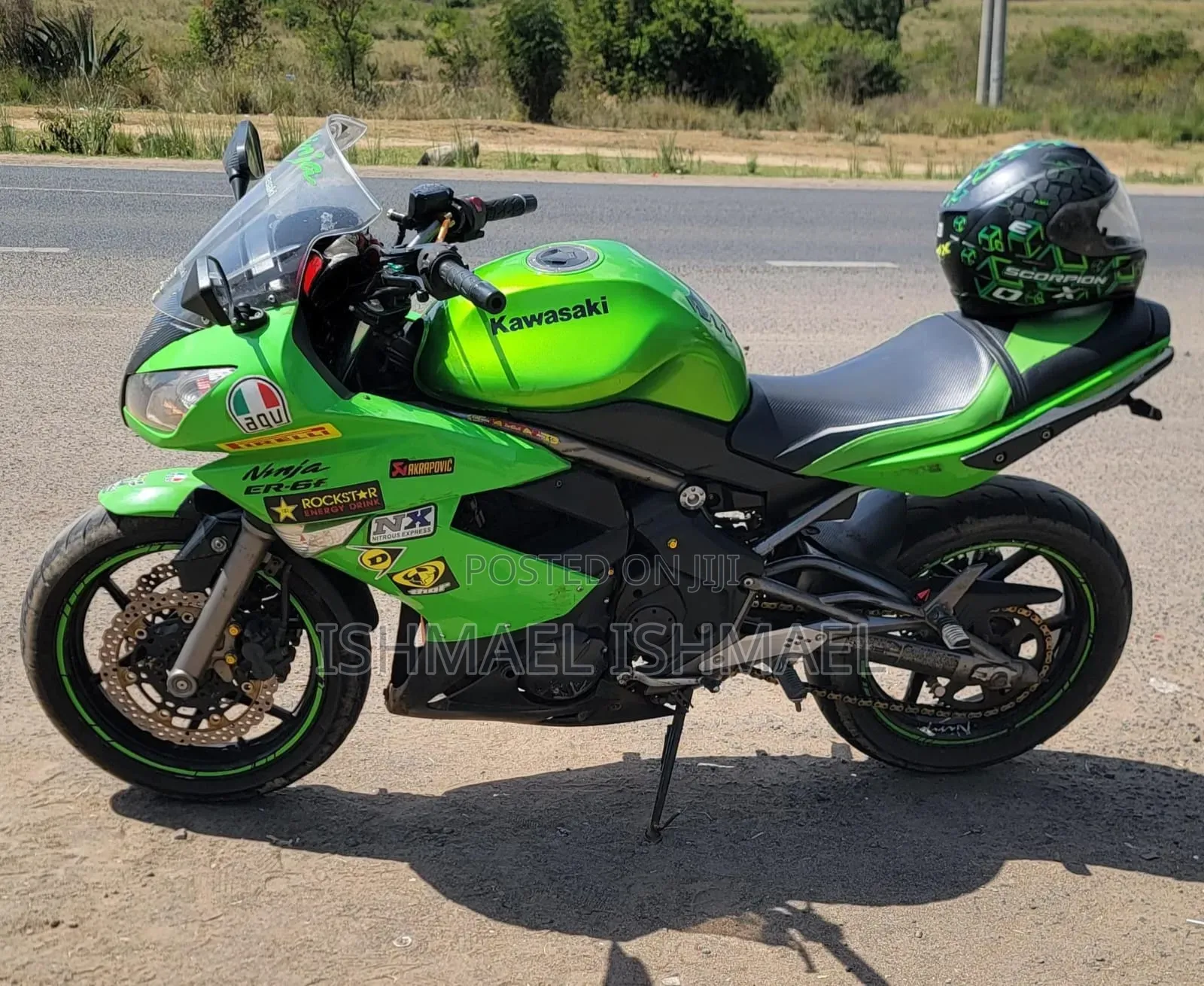 Kawasaki Ninja 650 2011 Green