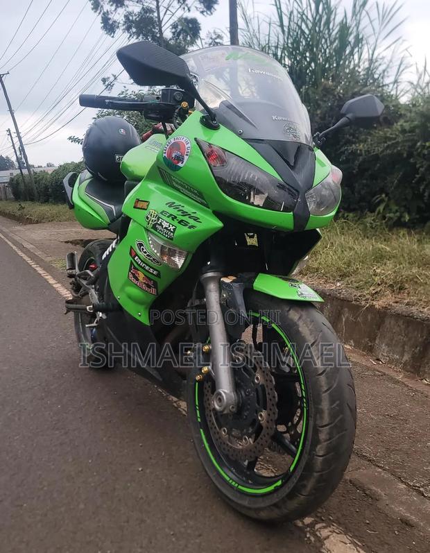 Kawasaki Ninja 650 2011 Green - thumbnail 2