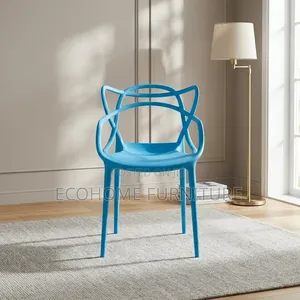 Plastic Chair – Modern Stackable Armchair for Office Events