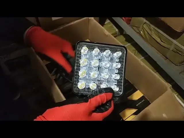 48W Square LED Driving Lights | Off Road Auxiliary Work Lamps