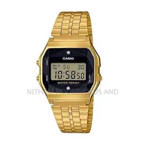 Casio A159wa 1d Vintage Stainless Steel Digital Watch