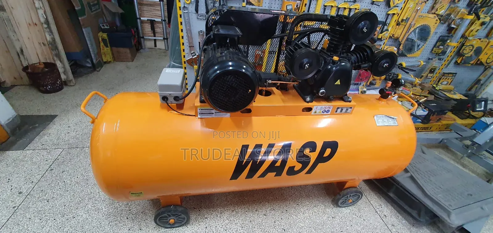 Tank Belt-Driven Industrial Air Compressor