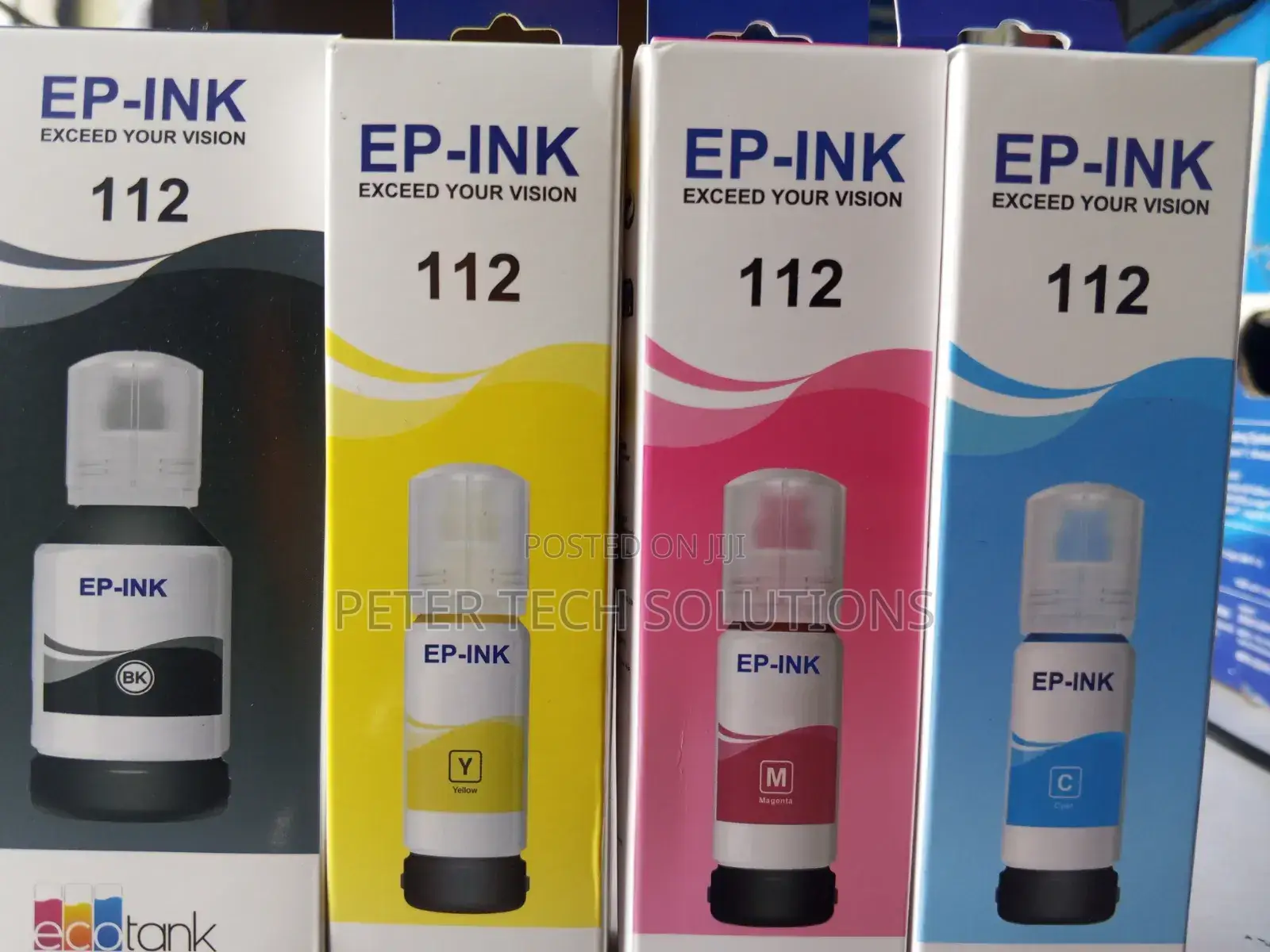 L 6490 Epson Inks (112 Ep-Ink Pigment)