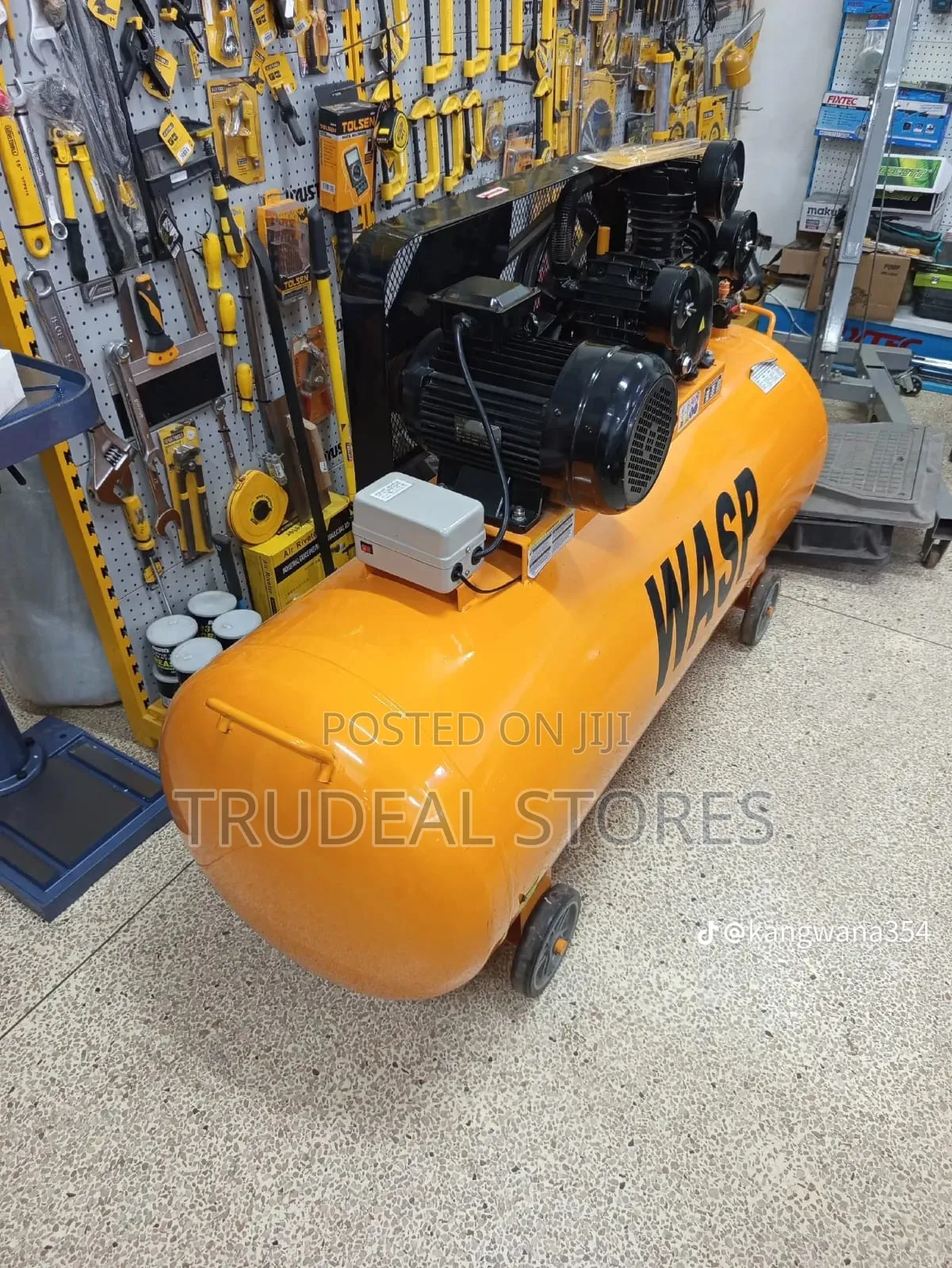 Tank Belt-Driven Industrial Air Compressor