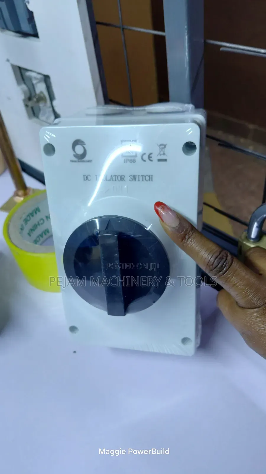 32a-63a Dc Isolator Switch 1000vdc