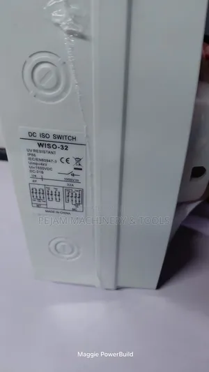 32a-63a Dc Isolator Switch 1000vdc