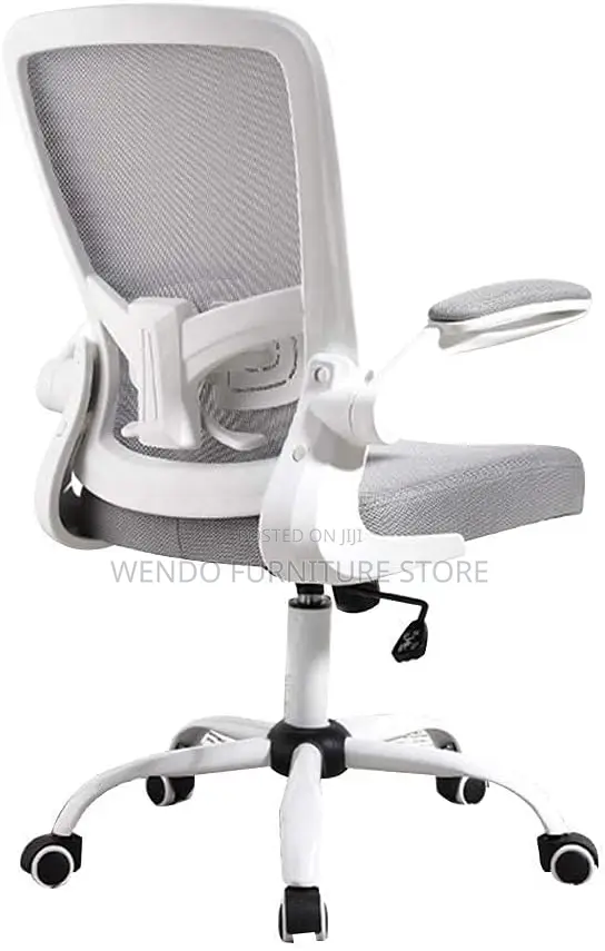 Office Chairs; Fabric Cushioned Mid Backrest Ergonomic Chair