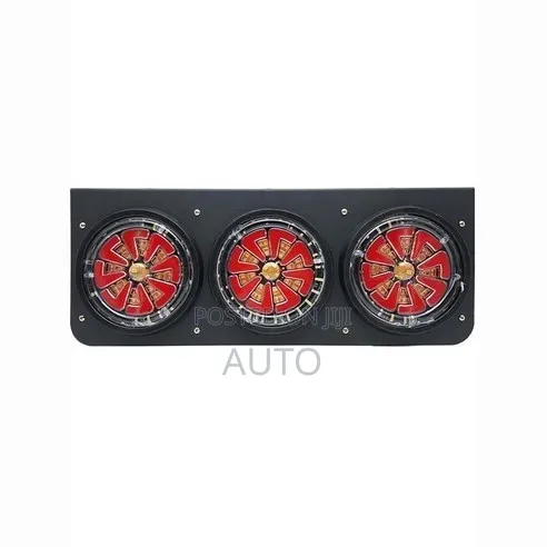 24V Triple Cluster Tail Light Assembly | LED Truck Trailer Rear Lights