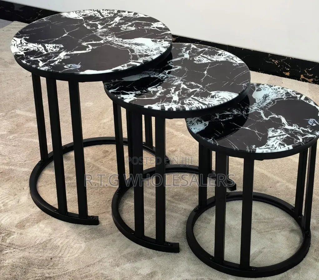 3 in 1 Executive Table (Glass Effect) at 