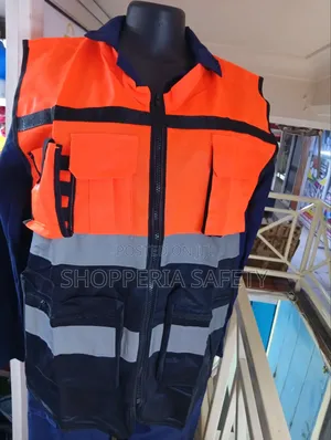 Chinese Collar Reflector Vests