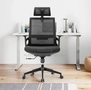 Office Chair:High- Back Executive Office Seat