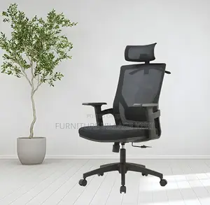 Office Chair:High- Back Executive Office Seat