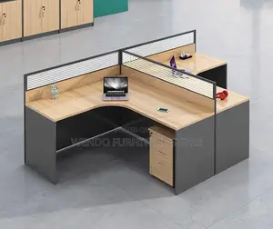 Office Workstation; Two Users Way Circular Office Workstation