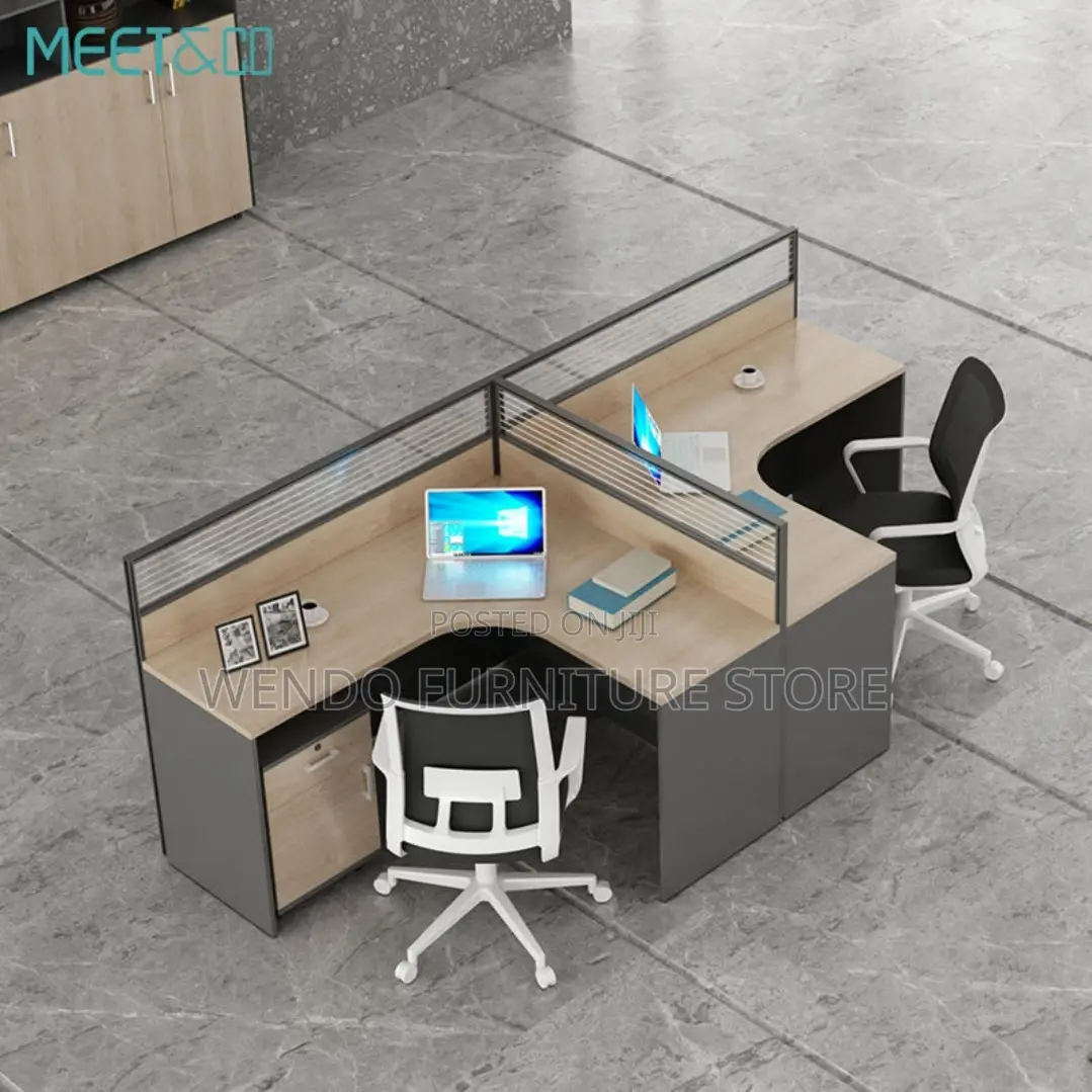 Office Workstation; Two Users Way Circular Office Workstation