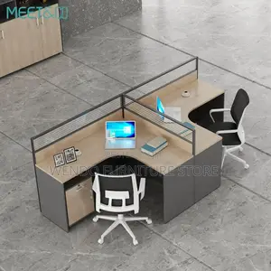 Office Workstation; Two Users Way Circular Office Workstation