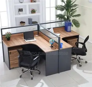 Office Workstation; Two Users Way Circular Office Workstation