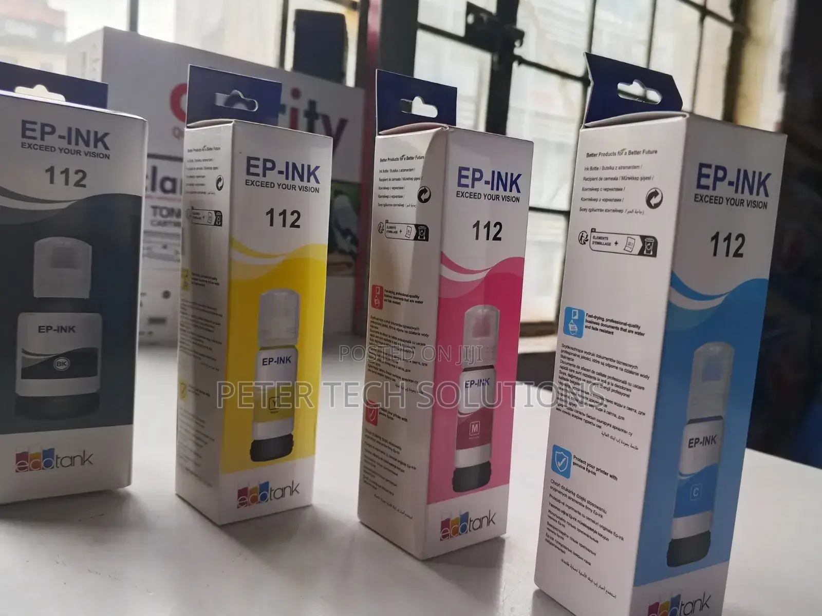 EPSON 112 Inks for L6570 PRINTERs