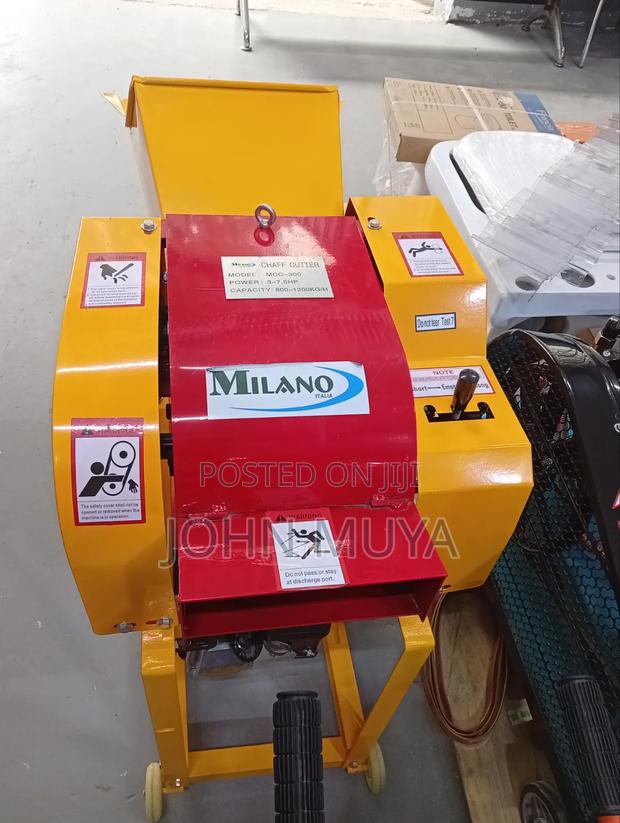 3HP Single-Phase Milano Italia Chaff Cutter / Chopper Machine
