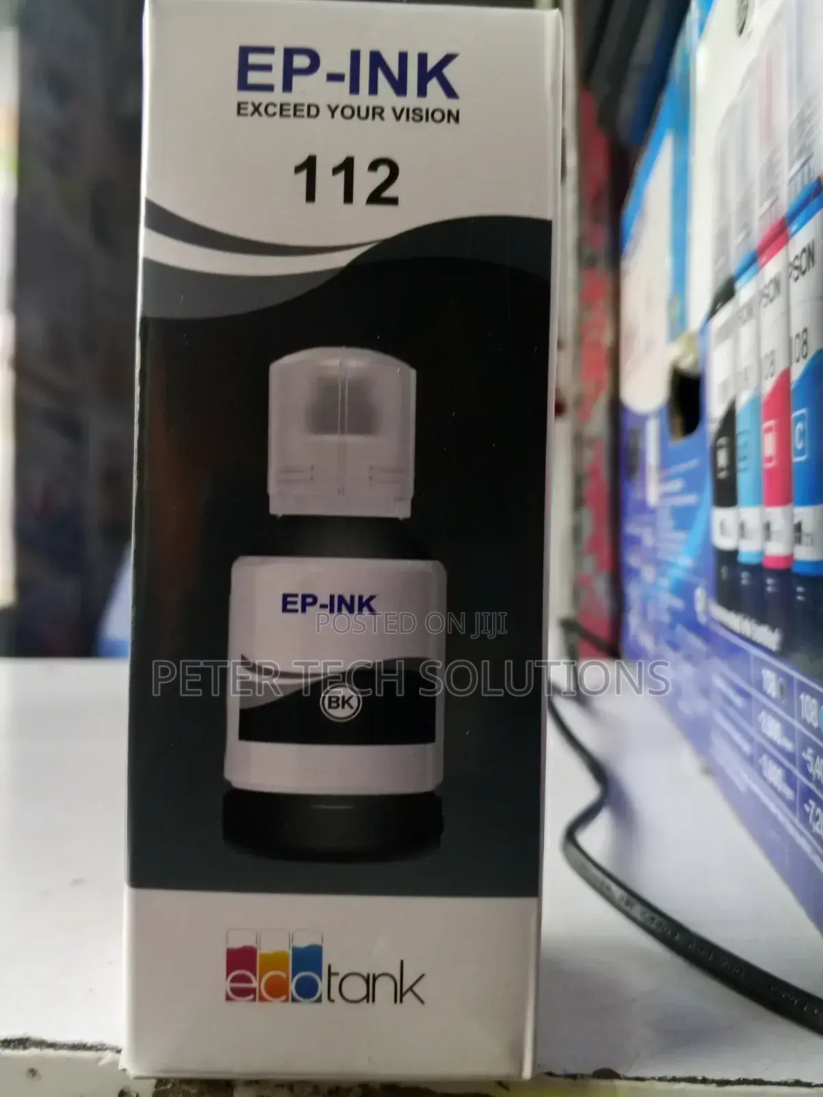 L6580 EPSON PRINTER INKs 112 EP-INk BLACK By