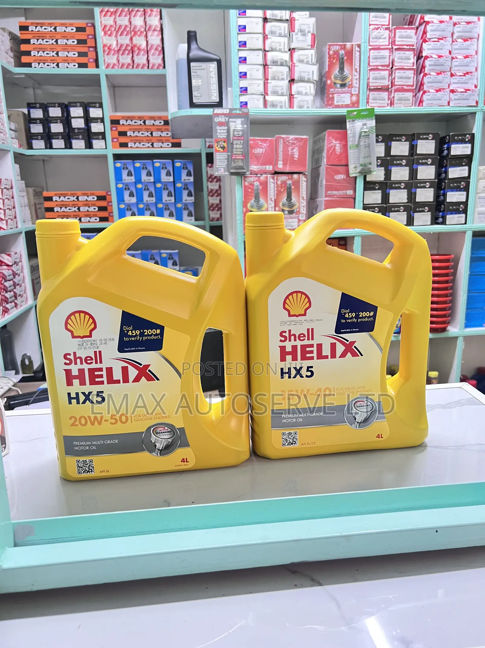 Shell Helix HX5 4L 20w-50 Available Now in Wholesale Price