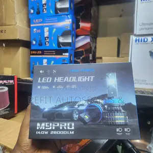 M9 PRO High-Power LED Headlight Kit – 140W 28000LM Super Bright