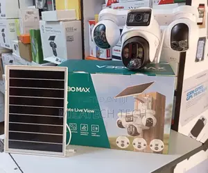 4G 4-Lens Solar Camera With App Remote Access