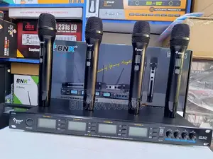 BNK IS 40 UHF 4-Channel Wireless Microphone