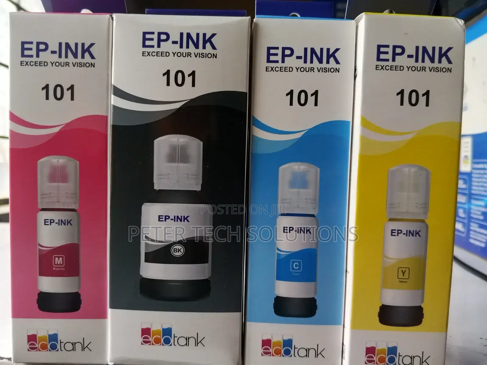101 EP-SON INKS for L14150/L4150/L4160 EPSon Printers