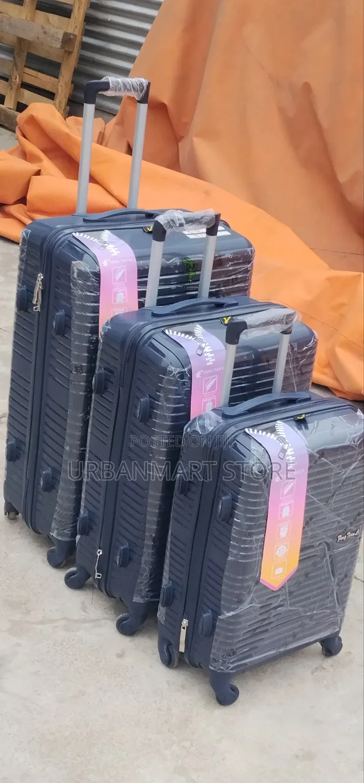 3 in 1 Travel Suitcase Set – 28 Inch, 360° Wheels