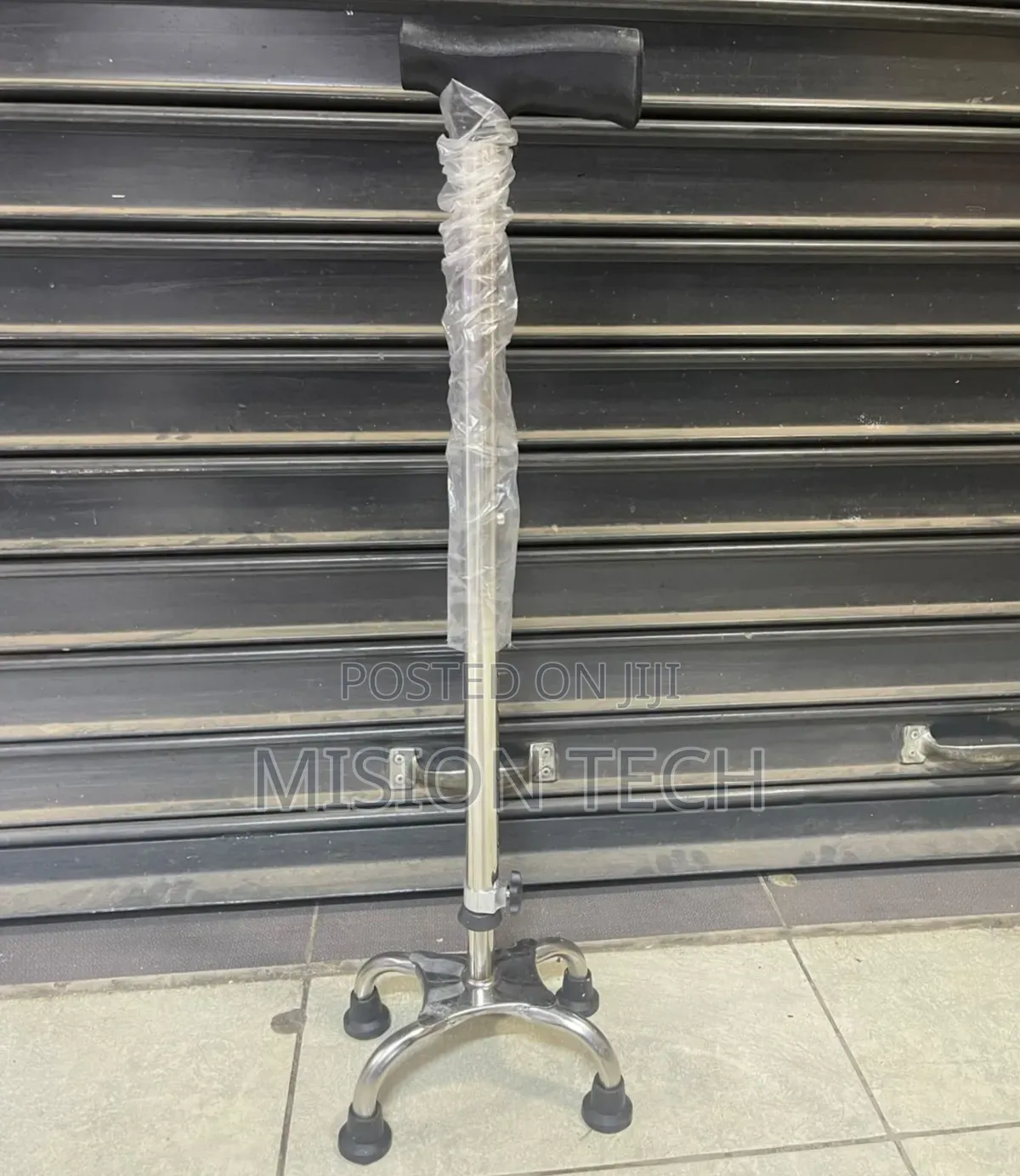 Walking Tripod Stick With 4 Stands 
* 