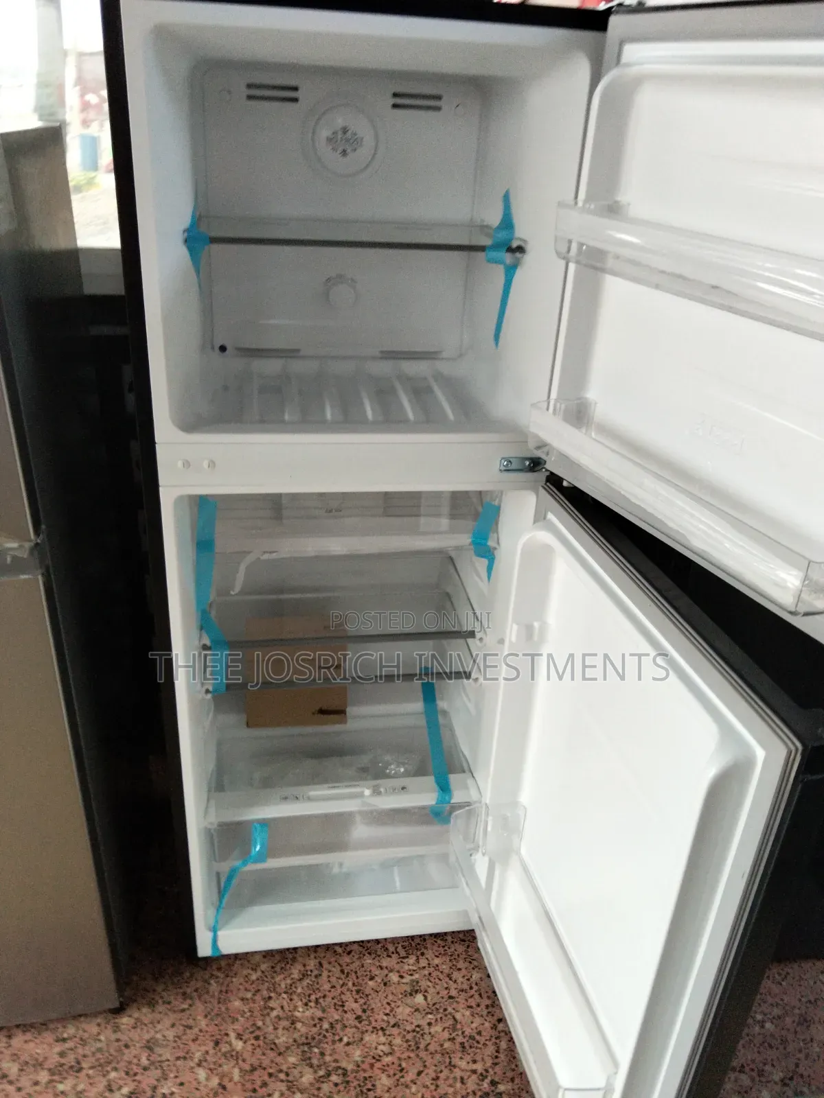 197 Litres Von Double Door Refrigerator No Frost New