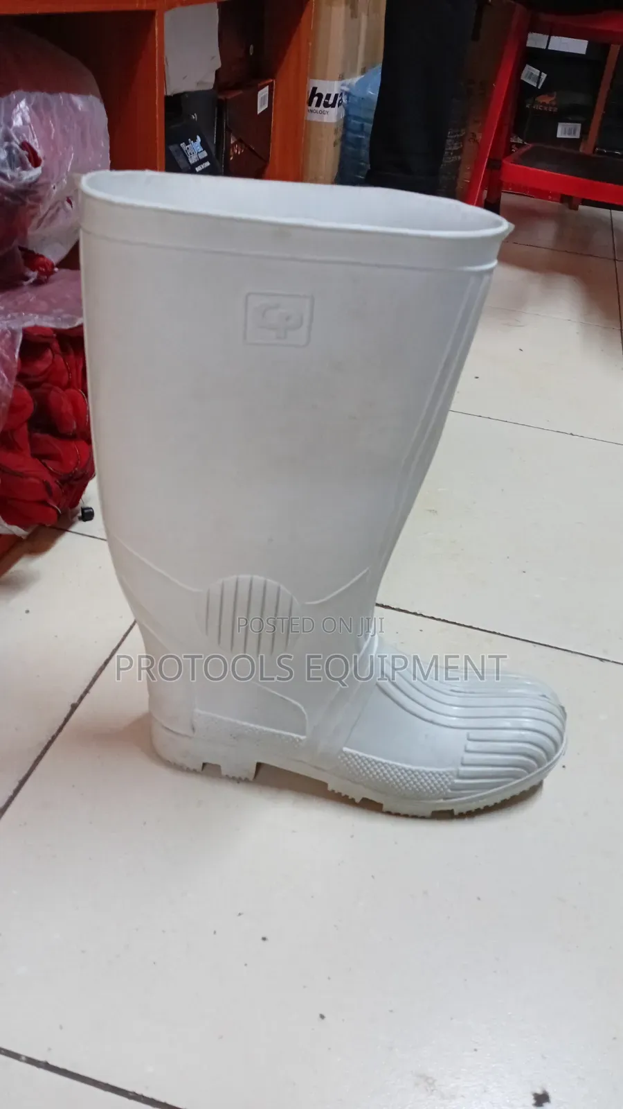 White Gumboot