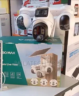 4G 4-Lens SIM Card Solar Security Camera