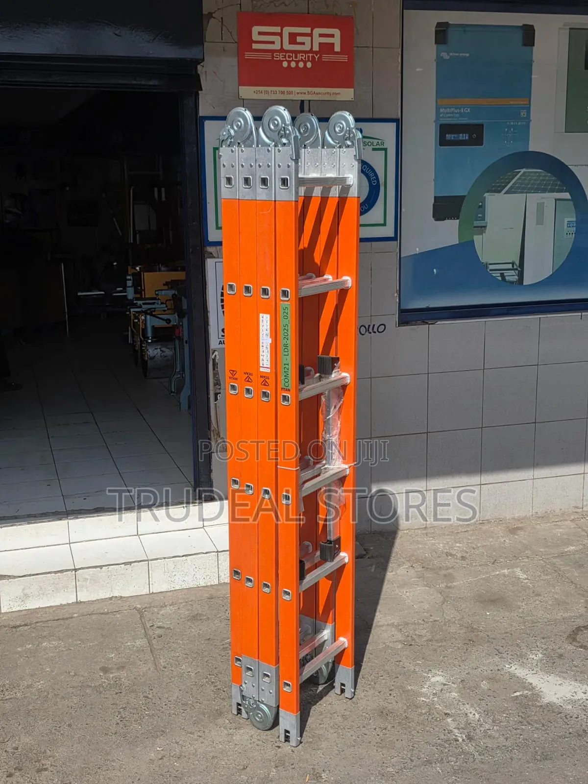 4-Way Multi-Purpose Folding Extension Ladder – Heavy Duty Ladder