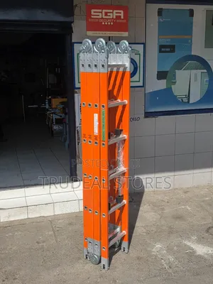 4-Way Multi-Purpose Folding Extension Ladder – Heavy Duty Ladder